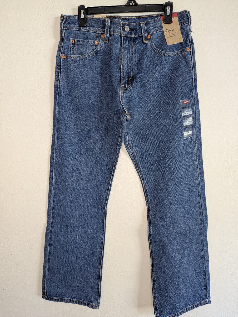 NWT Levi's 517 Bootcut Jeans Men's Size 33x30